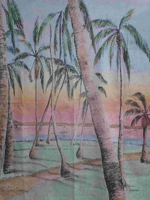Dampier Palms Picnic Rug